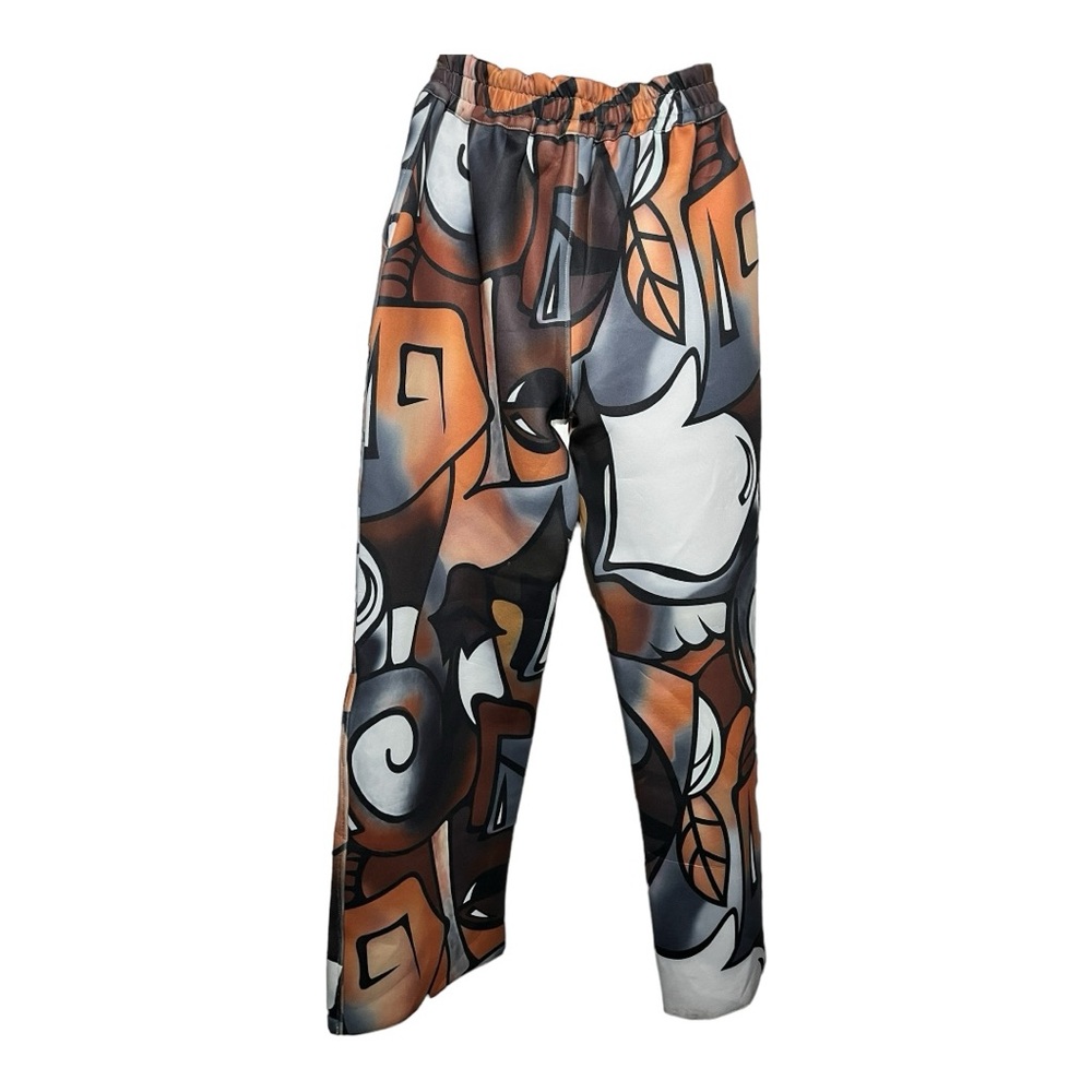 Akira main squeeze reversible printed joggers